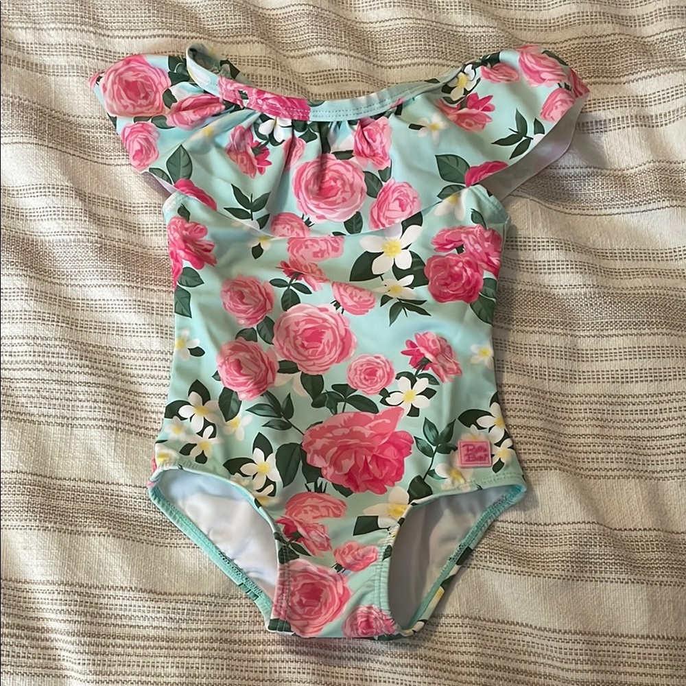 Ruffle Butts Floral One Piece Swimsuit